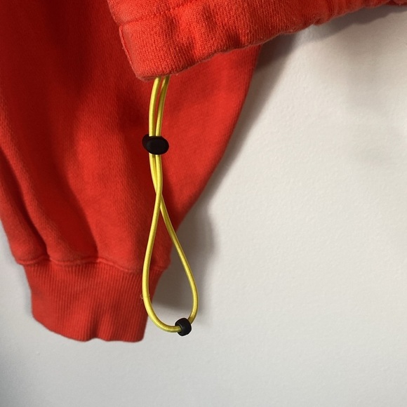 Gola Classic Orange cropped crew neck Sweatshirt free size - Picture 5 of 9